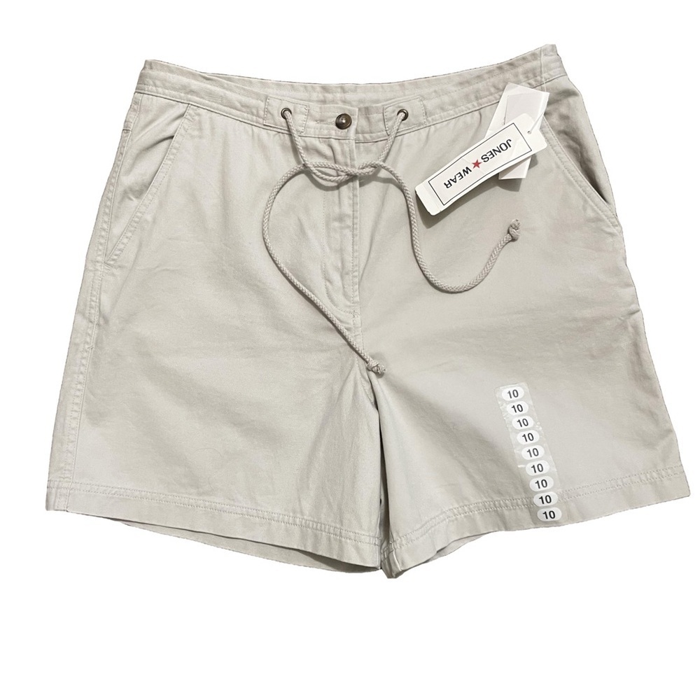 Jones New York Women's Tan Cargo Shorts Size 10 NWT